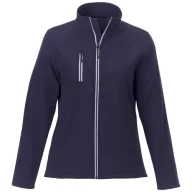   Orion women's softshell jacket, Mechanical stretch woven of 100% Polyester bonded with 100% Polyester micro fleece, Navy, XS