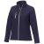 Orion women's softshell jacket, Mechanical stretch woven of 100% Polyester bonded with 100% Polyester micro fleece, Navy, L