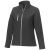 Orion women's softshell jacket, Mechanical stretch woven of 100% Polyester bonded with 100% Polyester micro fleece, Storm Grey, L