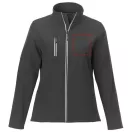 Orion women's softshell jacket, Mechanical stretch woven of 100% Polyester bonded with 100% Polyester micro fleece, Storm Grey, XL