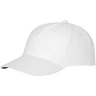Feniks 5 panel cap, Unisex, 100% Cotton twill, White