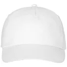 Feniks 5 panel cap, Unisex, 100% Cotton twill, White