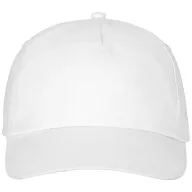 Feniks 5 panel cap, Unisex, 100% Cotton twill, White