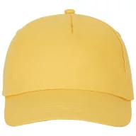 Feniks 5 panel cap, Unisex, 100% Cotton twill, Yellow