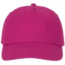 Feniks 5 panel cap, Unisex, 100% Cotton twill, Pink