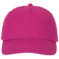 Feniks 5 panel cap, Unisex, 100% Cotton twill, Pink