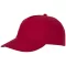Feniks 5 panel cap, Unisex, 100% Cotton twill, Red