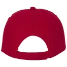 Feniks 5 panel cap, Unisex, 100% Cotton twill, Red