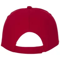Feniks 5 panel cap, Unisex, 100% Cotton twill, Red