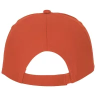 Feniks 5 panel cap, Unisex, 100% Cotton twill, Orange