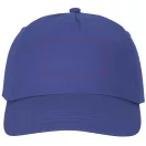 Feniks 5 panel cap, Unisex, 100% Cotton twill, Blue