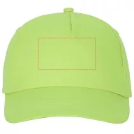 Feniks 5 panel cap, Unisex, 100% Cotton twill, Apple Green