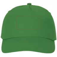 Feniks 5 panel cap, Unisex, 100% Cotton twill, Fern green  