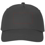 Feniks 5 panel cap, Unisex, 100% Cotton twill, Storm Grey