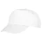Feniks kids 5 panel cap, Kids, 100% Cotton twill, White