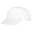 Feniks kids 5 panel cap, Kids, 100% Cotton twill, White
