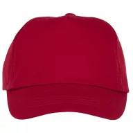 Feniks kids 5 panel cap, Kids, 100% Cotton twill, Red