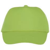   Feniks kids 5 panel cap, Kids, 100% Cotton twill, Apple Green