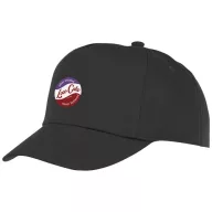   Feniks kids 5 panel cap, Kids, 100% Cotton twill,  solid black