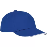 Styx 5 panel sandwich cap, Unisex, 100% Cotton twill, Blue