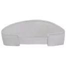 Hera sun visor, Unisex, 100% Cotton twill, White