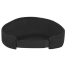 Hera sun visor, Unisex, 100% Cotton twill,  solid black