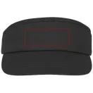 Hera sun visor, Unisex, 100% Cotton twill,  solid black