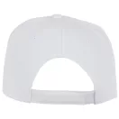 Hades 5 panel cap, Unisex, 100% Cotton twill, White