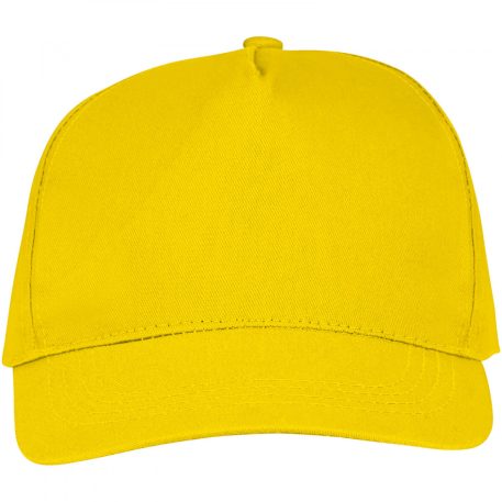 Sapca 5 panele, Elevate by AleXer, 18SEP3433, marime universala, unisex, Bumbac, Galben