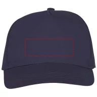 Hades 5 panel cap, Unisex, 100% Cotton twill, Navy