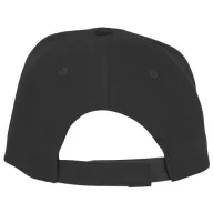 Hades 5 panel cap, Unisex, 100% Cotton twill,  solid black