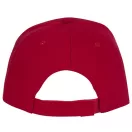 Ceto 5 panel sandwich cap, Unisex, 100% Cotton twill, Red