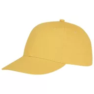 Ares 6 panel cap, Unisex, 100% Cotton twill, Yellow