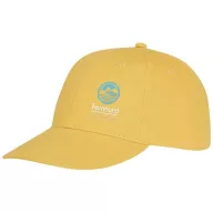 Ares 6 panel cap, Unisex, 100% Cotton twill, Yellow