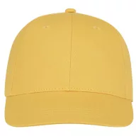 Ares 6 panel cap, Unisex, 100% Cotton twill, Yellow