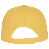 Ares 6 panel cap, Unisex, 100% Cotton twill, Yellow