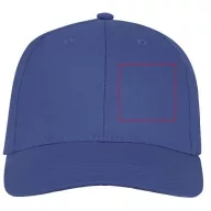 Ares 6 panel cap, Unisex, 100% Cotton twill, Blue