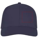 Ares 6 panel cap, Unisex, 100% Cotton twill, Navy
