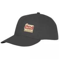Ares 6 panel cap, Unisex, 100% Cotton twill, Storm Grey