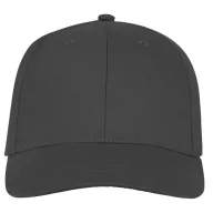 Ares 6 panel cap, Unisex, 100% Cotton twill, Storm Grey