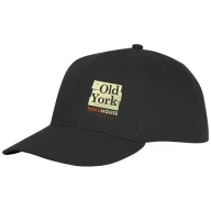 Ares 6 panel cap, Unisex, 100% Cotton twill,  solid black