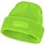 Boreas beanie with patch, Unisex, Single layer beanie with double folded edge 1x1 Rib knit of 100% Acrylic Patch of 100% Polyester, Apple Green