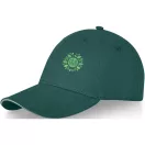 Sapca 6 panouri, Elevate, 2601E12876, Bumbac, Verde Forest