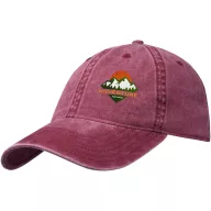 Sapca unisex, 2509E14648, Elevate, Bumbac, Burgundy