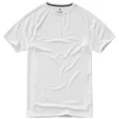 Niagara short sleeve men's cool fit t-shirt, Male, Mesh of 100% Polyester with Cool Fit finish, White, S
