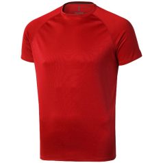   Niagara short sleeve men's cool fit t-shirt, Male, Mesh of 100% Polyester with Cool Fit finish, Red, XS