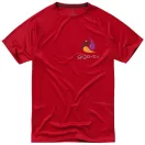 Niagara short sleeve men's cool fit t-shirt, Male, Mesh of 100% Polyester with Cool Fit finish, Red, XS