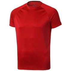   Niagara short sleeve men's cool fit t-shirt, Male, Mesh of 100% Polyester with Cool Fit finish, Red, M