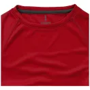 Niagara short sleeve men's cool fit t-shirt, Male, Mesh of 100% Polyester with Cool Fit finish, Red, L