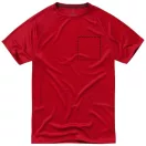 Niagara short sleeve men's cool fit t-shirt, Male, Mesh of 100% Polyester with Cool Fit finish, Red, L